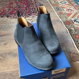 Blundstone Low Heel Rustic Black